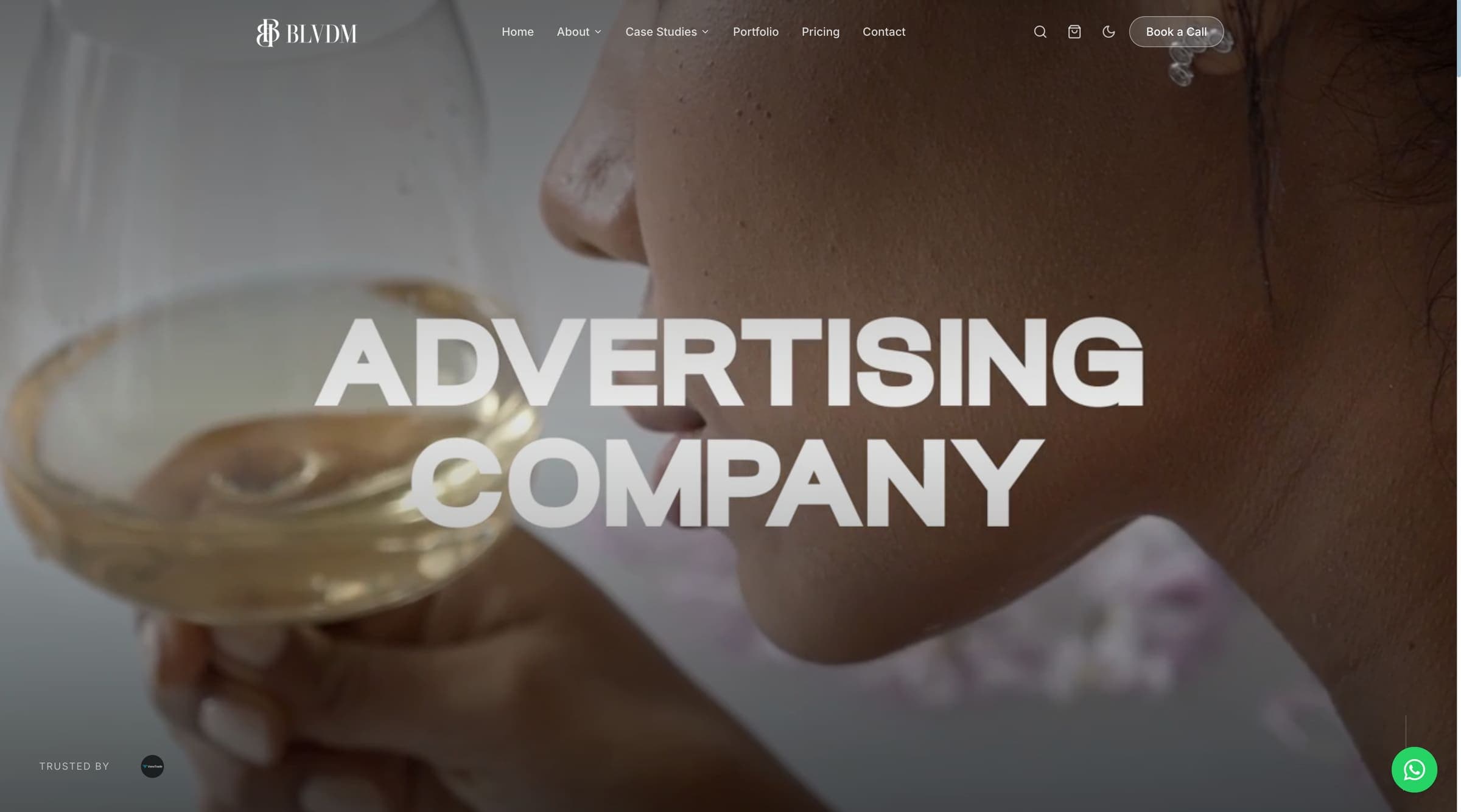 Belvedere Marketing website homepage